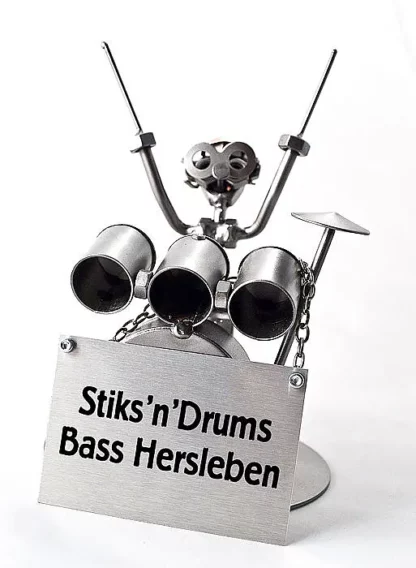 Schraubenmännchen Schlagzeuger oder Drummer*