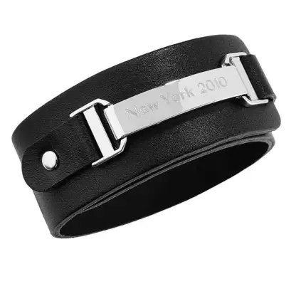 Exklusives Lederarmband rover - mit Gravur*