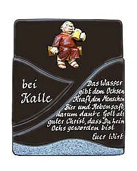 Keramikschild "Swing" für Ehrungen und besondere Anlässe - Größe: 18x22 cm*