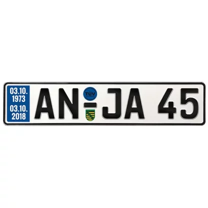 Geschenk zum 45. Geburtstag - Schild mit TÜV*