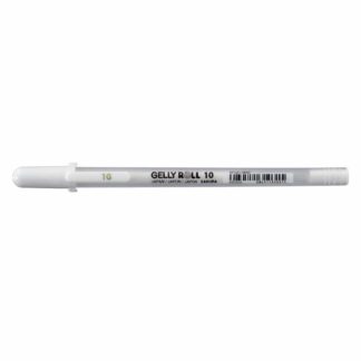 3D-Roller Gelly Roll Gelstift weiß*
