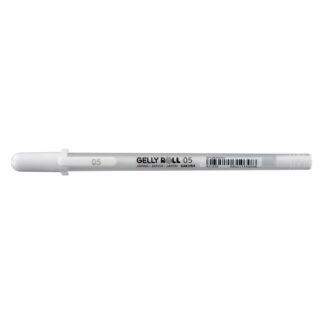 3D-Roller Gelly Roll Gelstift weiß*
