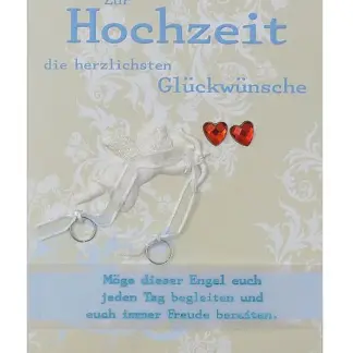 Grußkarte - Zur Hochzeit die herzlichsten Glückwünsche*