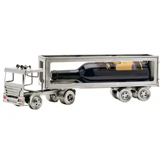 Metallfahrzeug LKW Weinflaschenhalter*