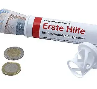 Kleinigkeiten im Geschenkeröhrchen originell verpacken - Erste Hilfe*