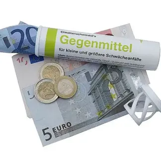 Kleinigkeiten im Geschenkeröhrchen originell verpacken - Gegenmittel*