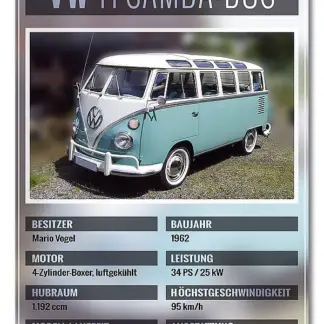 Oldtimer-Präsentationsschild 200 x 300mm modern*