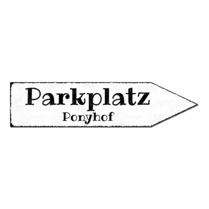 Wegweiser mit Wunschtext - 41,5 x 10 cm vintage weiß*