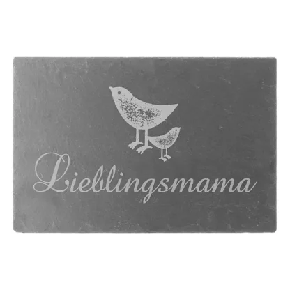 Schieferschild Lieblingsmama 30 x 20 cm mit Wunschtext*