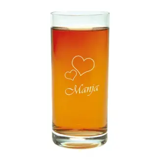 Longdrinkglas mit Gravur*