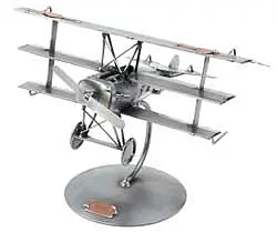 Metall Modellflugzeug Roter Baron*