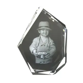 Geschenk für die Großeltern - Foto in 3D Glasoptik mit Ihrem Enkel*
