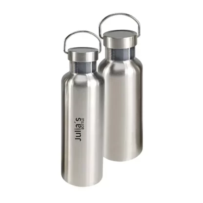 Edelstahl-Trinkflasche mit individueller Gravur*