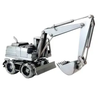 Metallfahrzeug Rad-Bagger*
