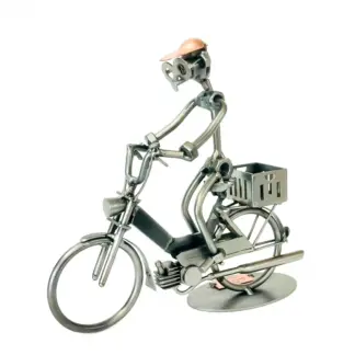 Schraubenmännchen auf Puch-Maxi-Moped*