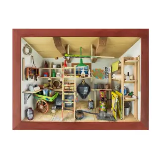 3D-Holzbild Maler*