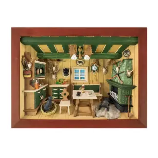 3D-Wandbild Jäger*