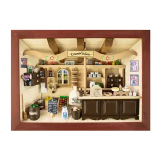 3D-Holzbild Kramerladen*
