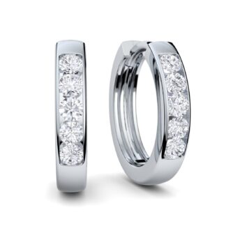 Creolen Silber 925 Geschenke Valentinstag Liebe Geschenk für Freundin Ich liebe Dich für Frauen Damen Sie Jahrestag Kreolen Ohrringe klein 925*