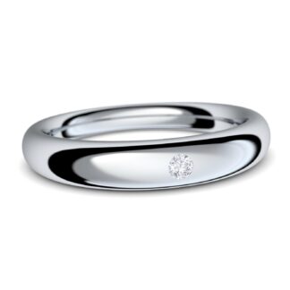 Damenring Verlobungsring Silber Zirkonia Verlobungsringe mit kleinem Zirkonia Stein 925 Verlobungsring dezent elegant Ringe mit Stein Damen Frauen*