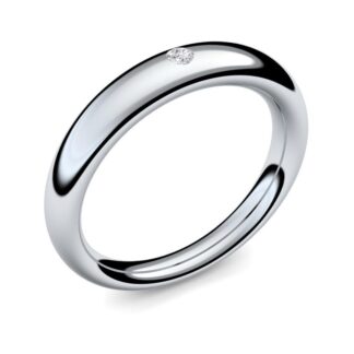 Damenringe Verlobungsringe Silber 925 Ringe mit Zirkonia Stein Silber-Ring Verlobung Antragsring dezent schlicht Geschenk für Frauen Damen Freundin*