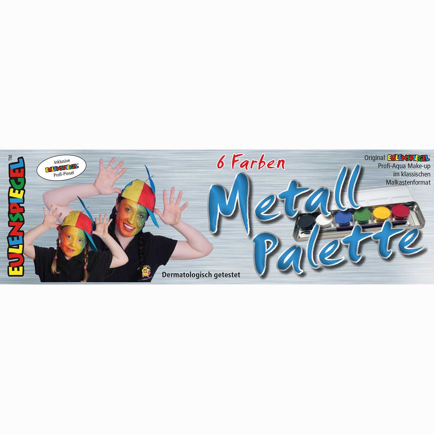 Eulenspiegel Schminkfarben 6er Set*
