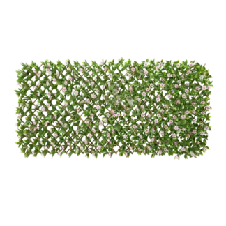 Flexible Pflanzenwand Zierkirsche mit Blüten - Maja I 130-200 cm Rosa*