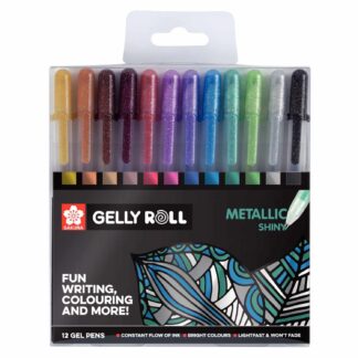 Gelly Roll Metallic Gelstifte 12 Stück*