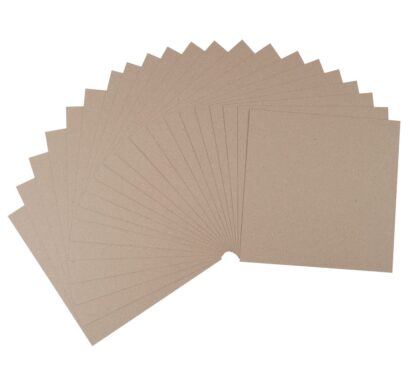 Kraftkarton 30,5 x 30,5 cm, 20 Blatt*