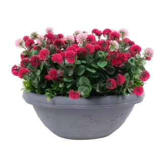 Künstliche Blumen im Balkon Pflanzkasten - Ina | 33 cm rosa*