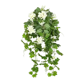 Künstliche Hänge-Geranie - Ali | 72 cm*