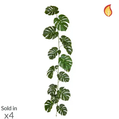 Künstliche Monstera Girlande - Hugo | 180 cm*