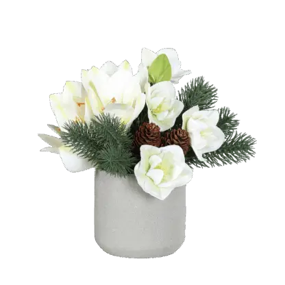Künstliche Poinsettia - Sally | 30 cm, im Topf*