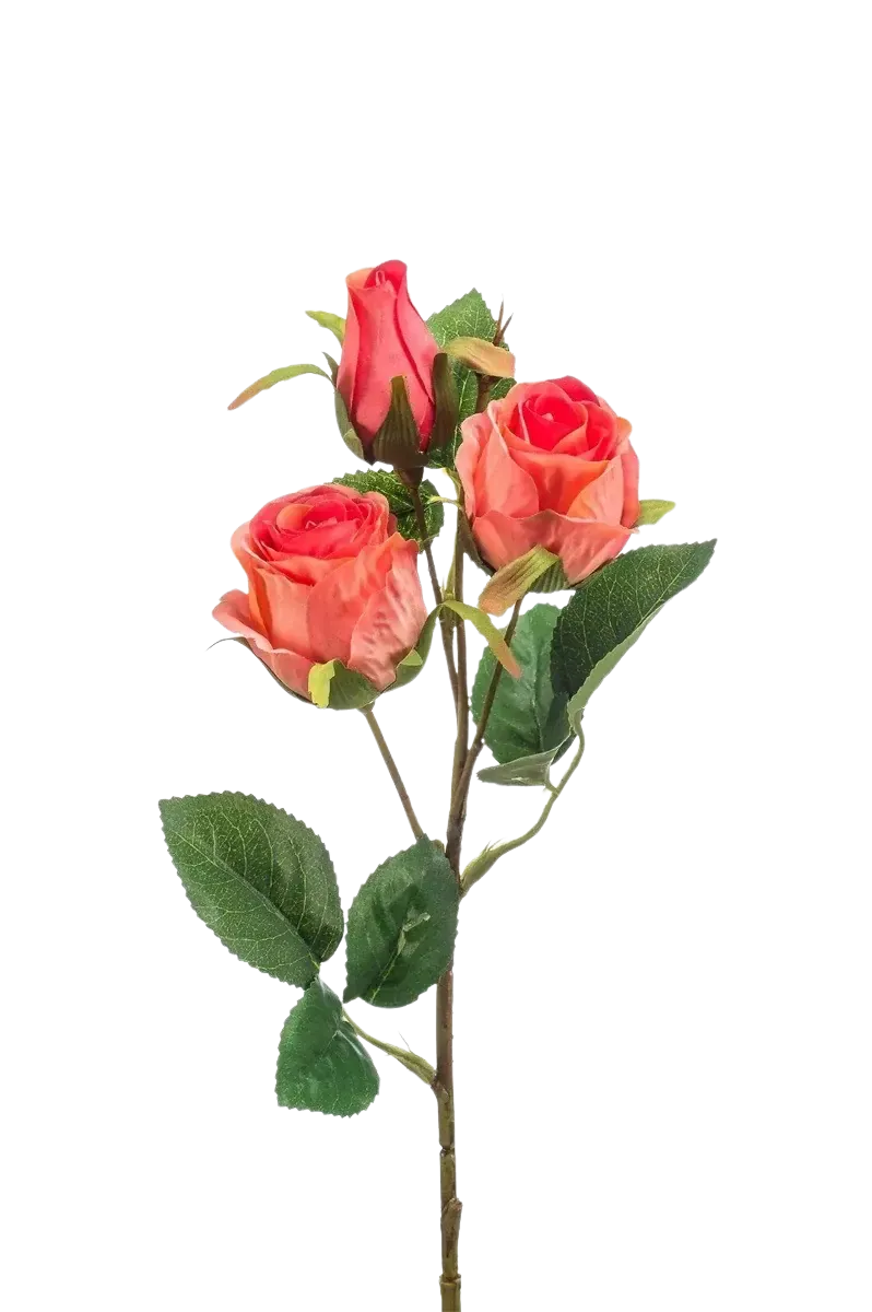 Künstliche Rose - Yafet | 44 cm, Steckpflanze*