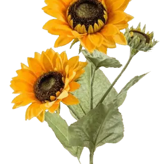 Künstliche Sonnenblume - Belly | 90 cm*