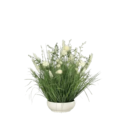 Künstliche Wiesenblumen - Alba | 50 cm*