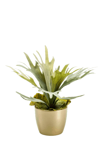 Künstlicher Geweihfarn - Rudolf | 38 cm*