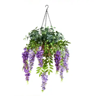 Künstlicher Hänge-Blauregen – Cybele | 95 cm*