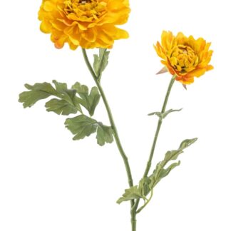 Künstlicher Hahnenfuß gelb | 65x10cm*