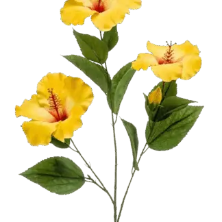 Künstlicher Hibiskus Zweig - Mara | 82 cm*