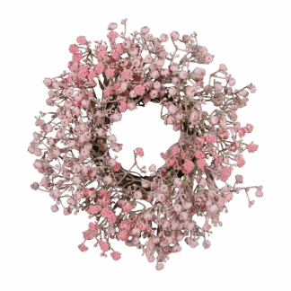 Künstlicher Schleierkraut Kranz - Thisseas | 20 cm*