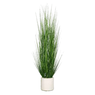 Künstliches Gras - Okan | 170 cm | im sandfarbenen Topf*