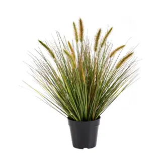 Künstliches Japanisches Lampenputzergras – Yuki | 58 cm*