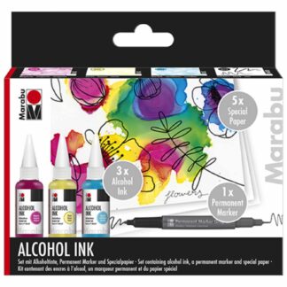 Marabu Alcohol Ink Set Flowers*
