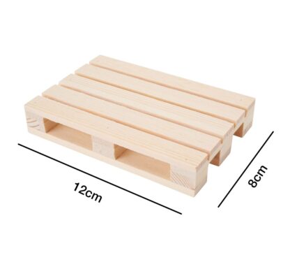 Miniatur Holz-Palette - 12 cm*