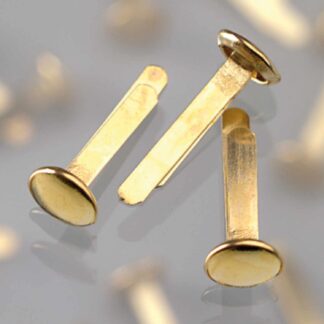 Musterbeutelklammern Gold*