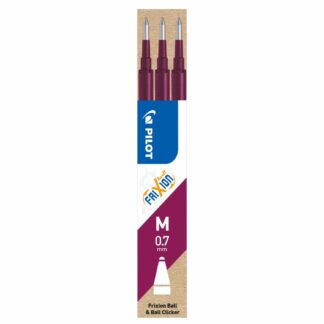 PILOT Frixion Ball Mine für Gelstifte 3 Stück Dunkelrot*