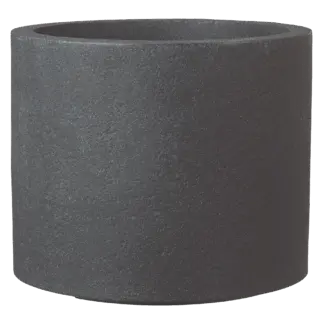 Pflanzkübel LUZERN Granit Schwarz | 29x25 cm*