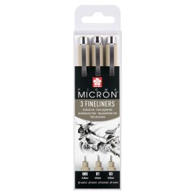 Pigment Liner Sakura Pigma Micron Set Schwarz*