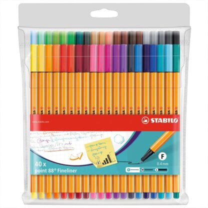 Point 88 Fineliner im Etui 40 Farben*